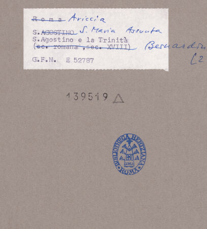 Rückseite von bh139519_recto