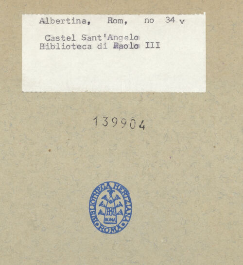 Rückseite von bh139904_recto