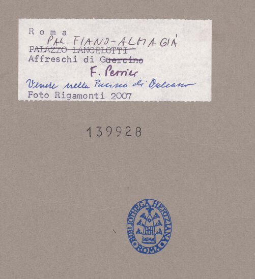 Rückseite von bh139928_recto