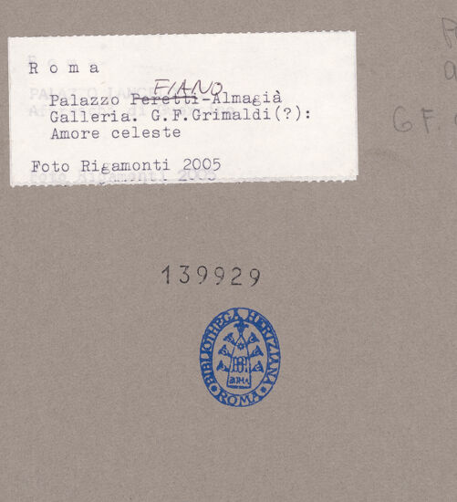 Rückseite von bh139929_recto