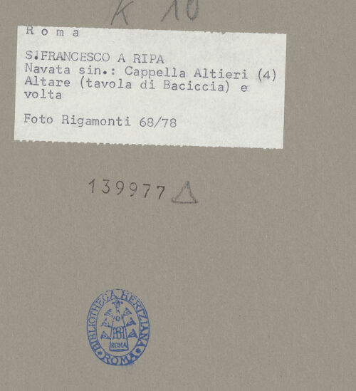 Rückseite von bh139977_recto