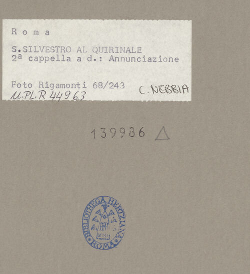 Rückseite von bh139986_recto