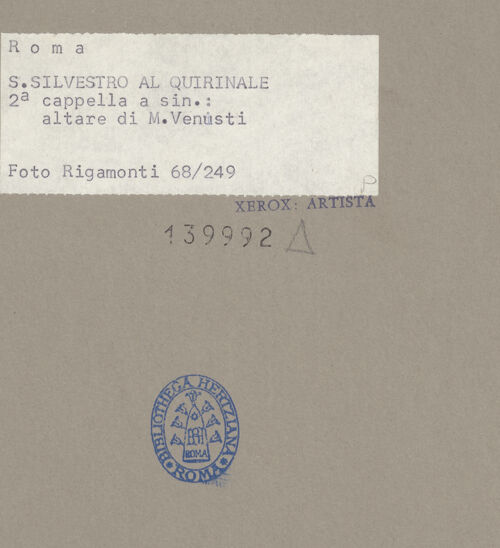 Rückseite von bh139992_recto