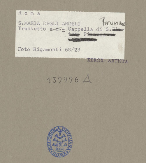 Rückseite von bh139996_recto