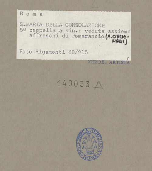 Rückseite von bh140033_recto