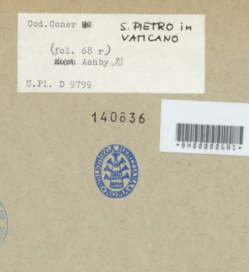 Rückseite von bh140836_recto