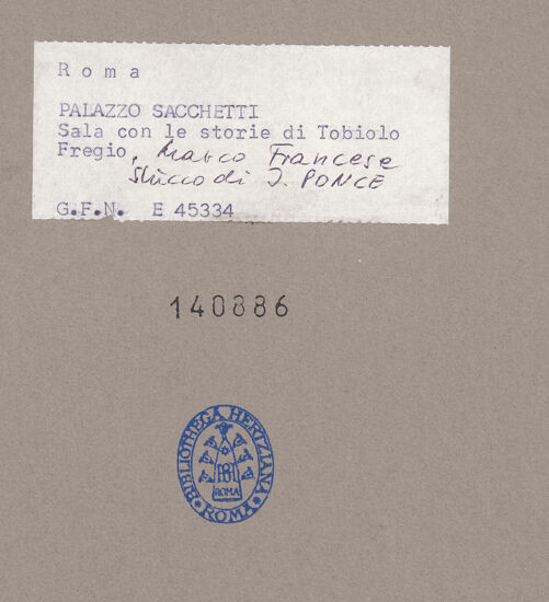 Rückseite von bh140886_recto