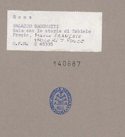 Rückseite von bh140887_recto