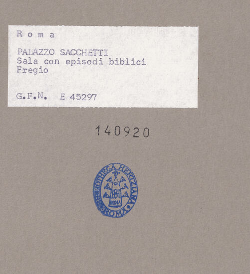 Rückseite von bh140920_recto