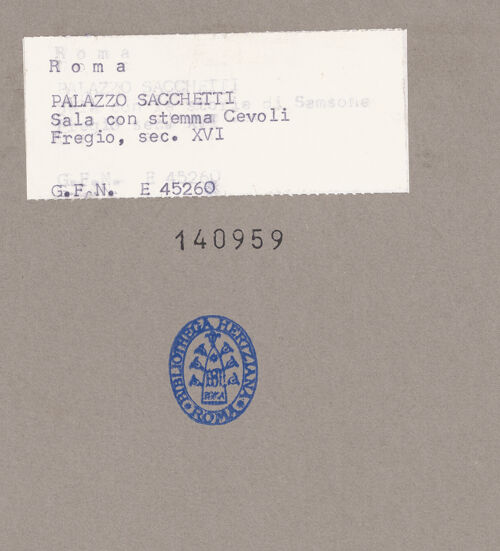 Rückseite von bh140959_recto