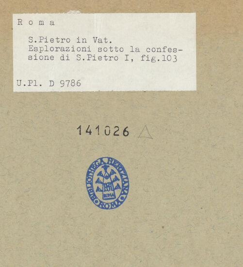 Rückseite von bh141026_recto