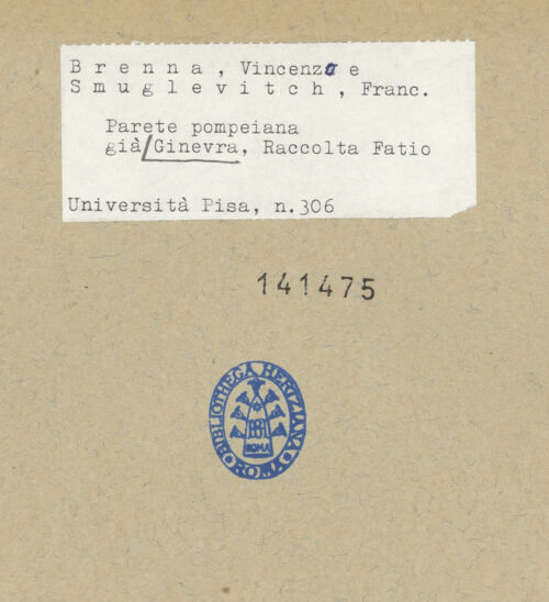 Rückseite von bh141475_recto