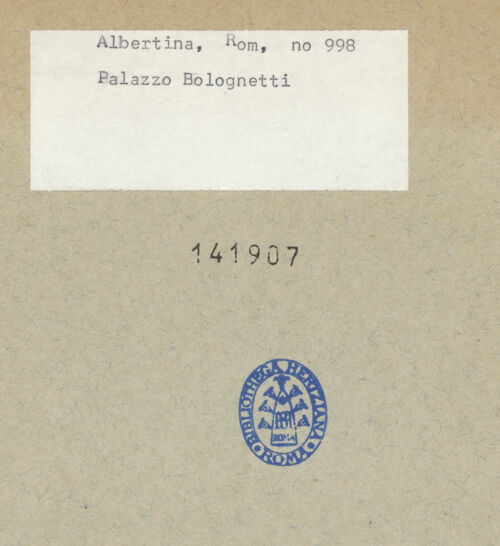 Rückseite von bh141907_recto