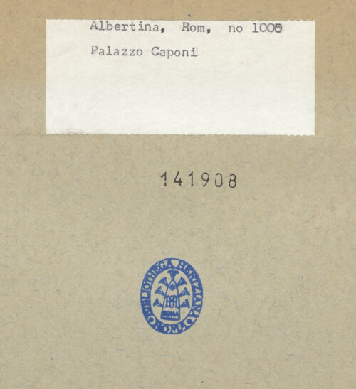 Rückseite von bh141908_recto