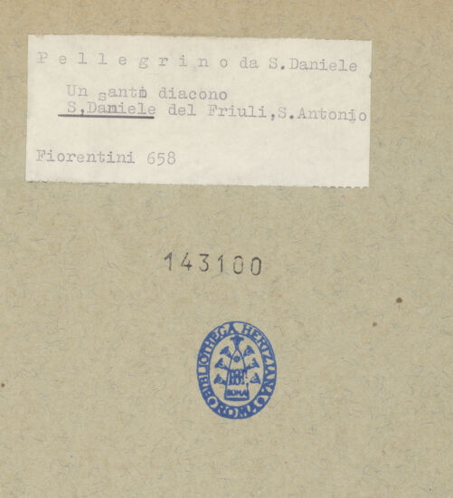 Rückseite von bh143100_recto