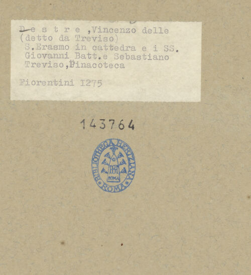 Rückseite von bh143764_recto