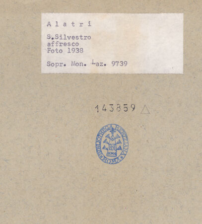 Rückseite von bh143859_recto