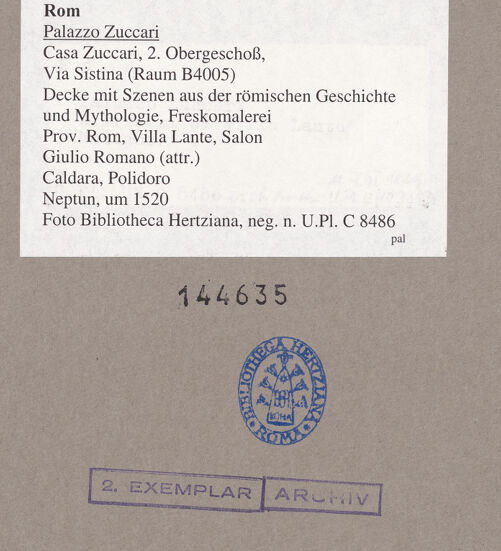 Rückseite von bh144635_recto