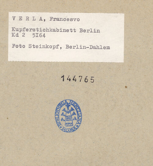 Rückseite von bh144765_recto