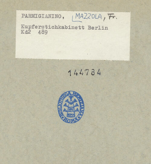 Rückseite von bh144784_recto