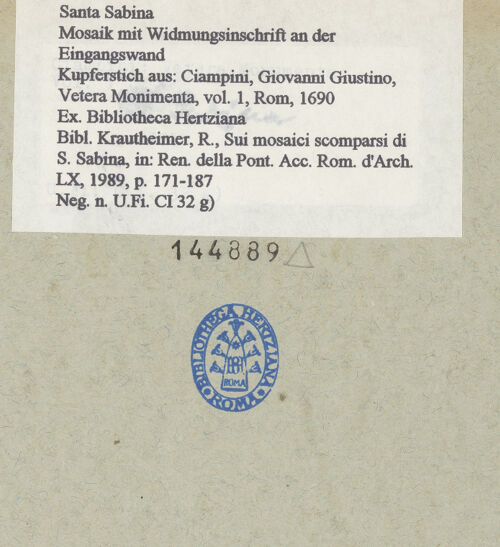 Rückseite von bh144889_recto