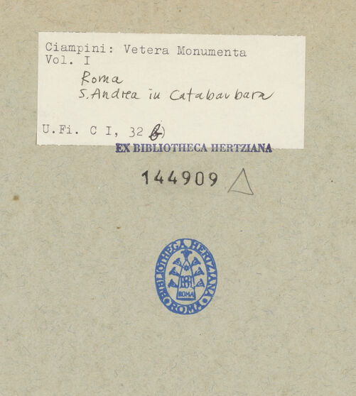 Rückseite von bh144909_recto