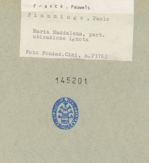 Rückseite von bh145201_recto