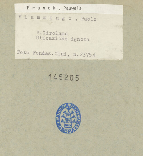 Rückseite von bh145205_recto