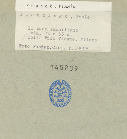 Rückseite von bh145209_recto