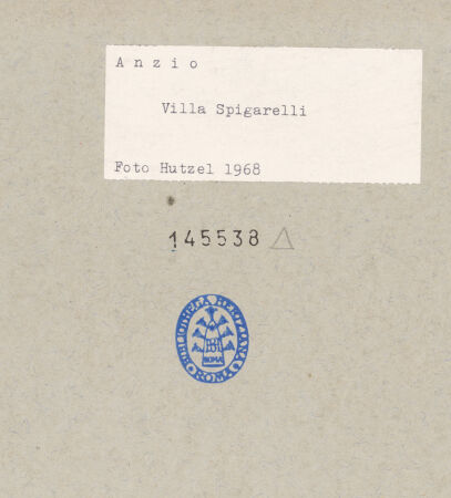 Rückseite von bh145538_recto