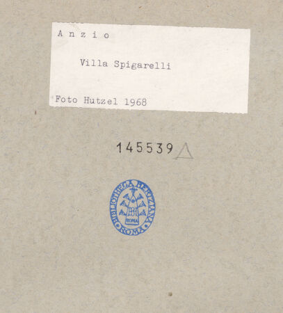 Rückseite von bh145539_recto