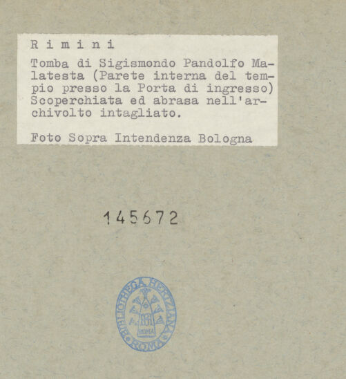 Rückseite von bh145672_recto