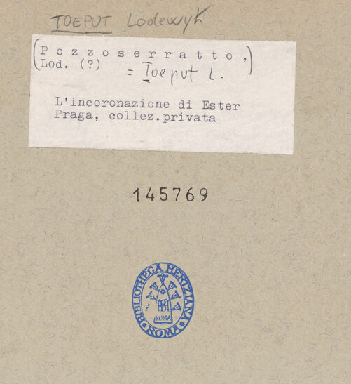 Rückseite von bh145769_recto