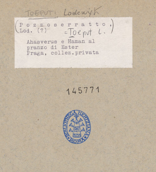 Rückseite von bh145771_recto