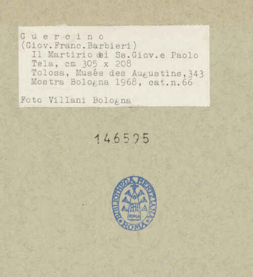 Rückseite von bh146595_recto