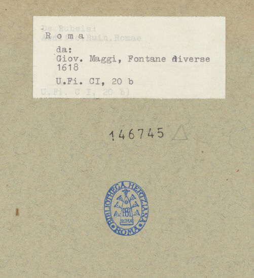 Rückseite von bh146745_recto