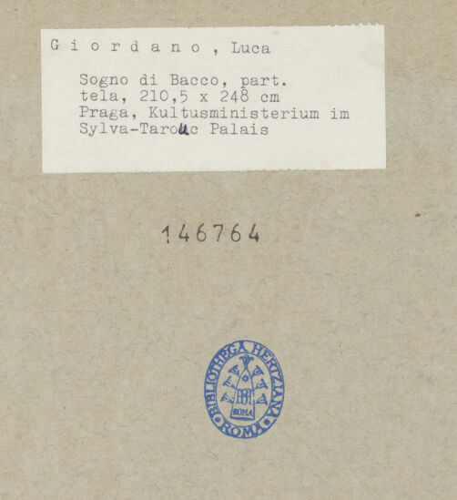 Rückseite von bh146764_recto