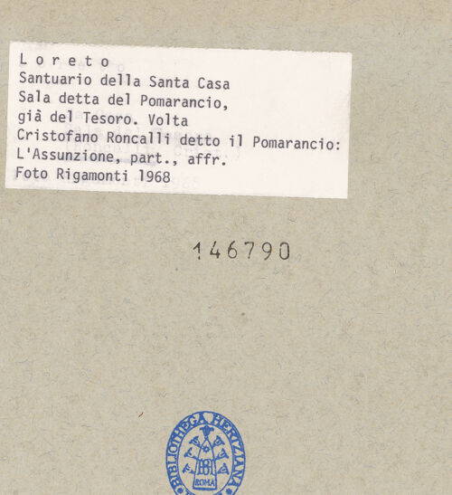 Rückseite von bh146790_recto