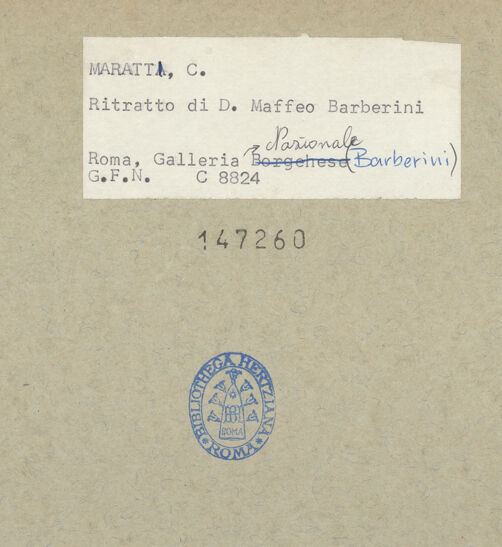 Rückseite von bh147260_recto