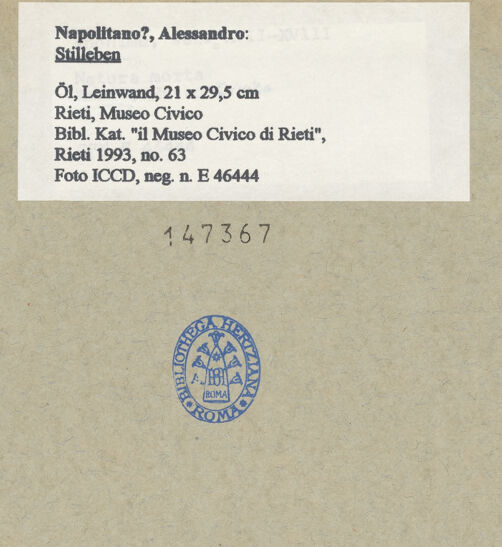 Rückseite von bh147367_recto