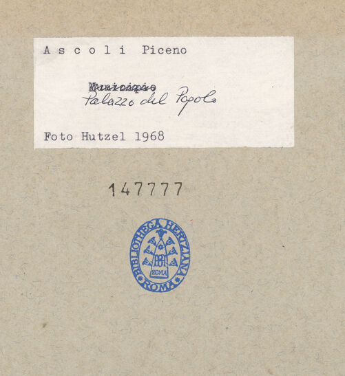 Rückseite von bh147777_recto