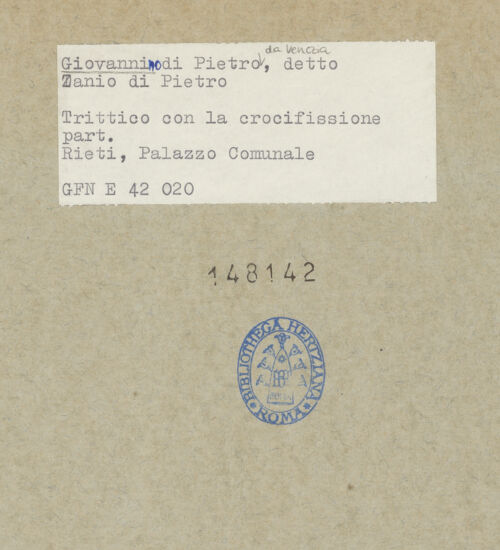 Rückseite von bh148142_recto