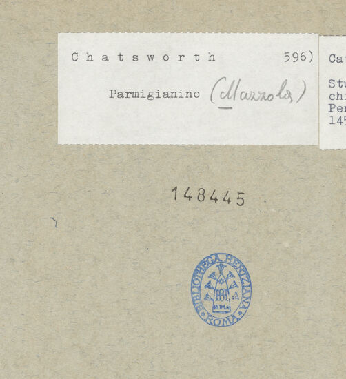 Rückseite von bh148445_recto