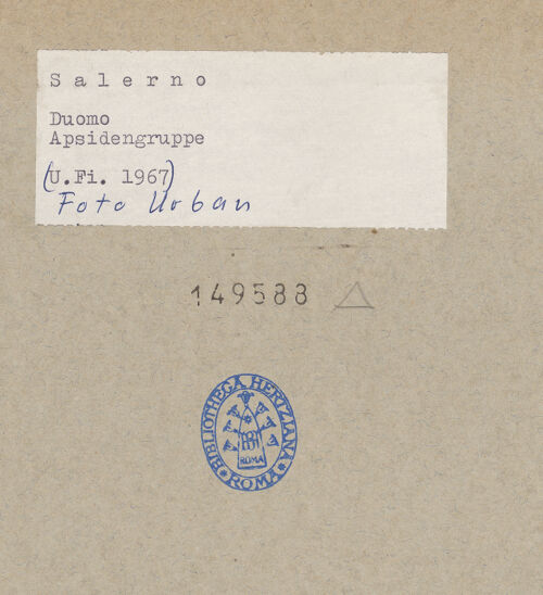 Rückseite von Urban [https://www.deutsche-digitale-bibliothek.de/content/lizenzen/rv-ez/] Duomo & San Matteo - Südliche und mittlere Apsis, bh149588_recto. Foto: Urban, Thomas.