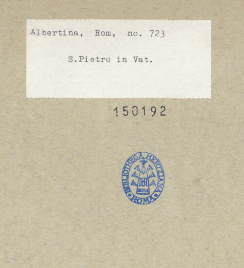 Rückseite von bh150192_recto