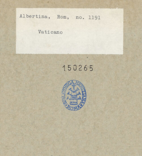 Rückseite von bh150265_recto