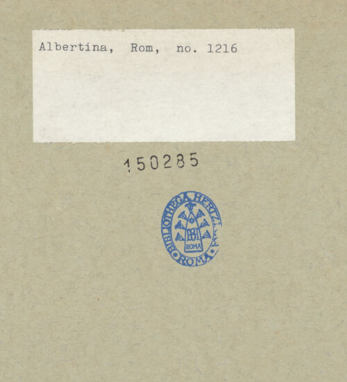 Rückseite von bh150285_recto