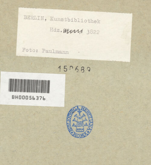 Rückseite von bh150689_recto