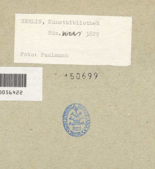 Rückseite von bh150699_recto