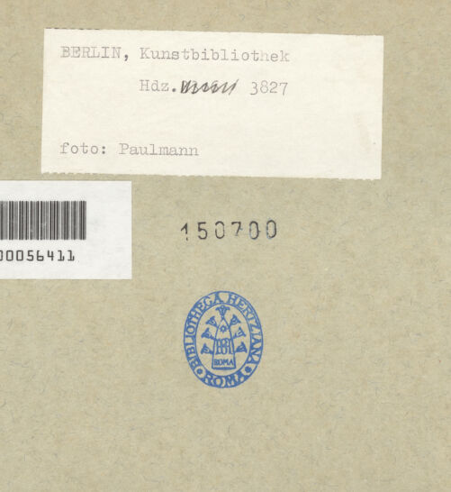 Rückseite von bh150700_recto